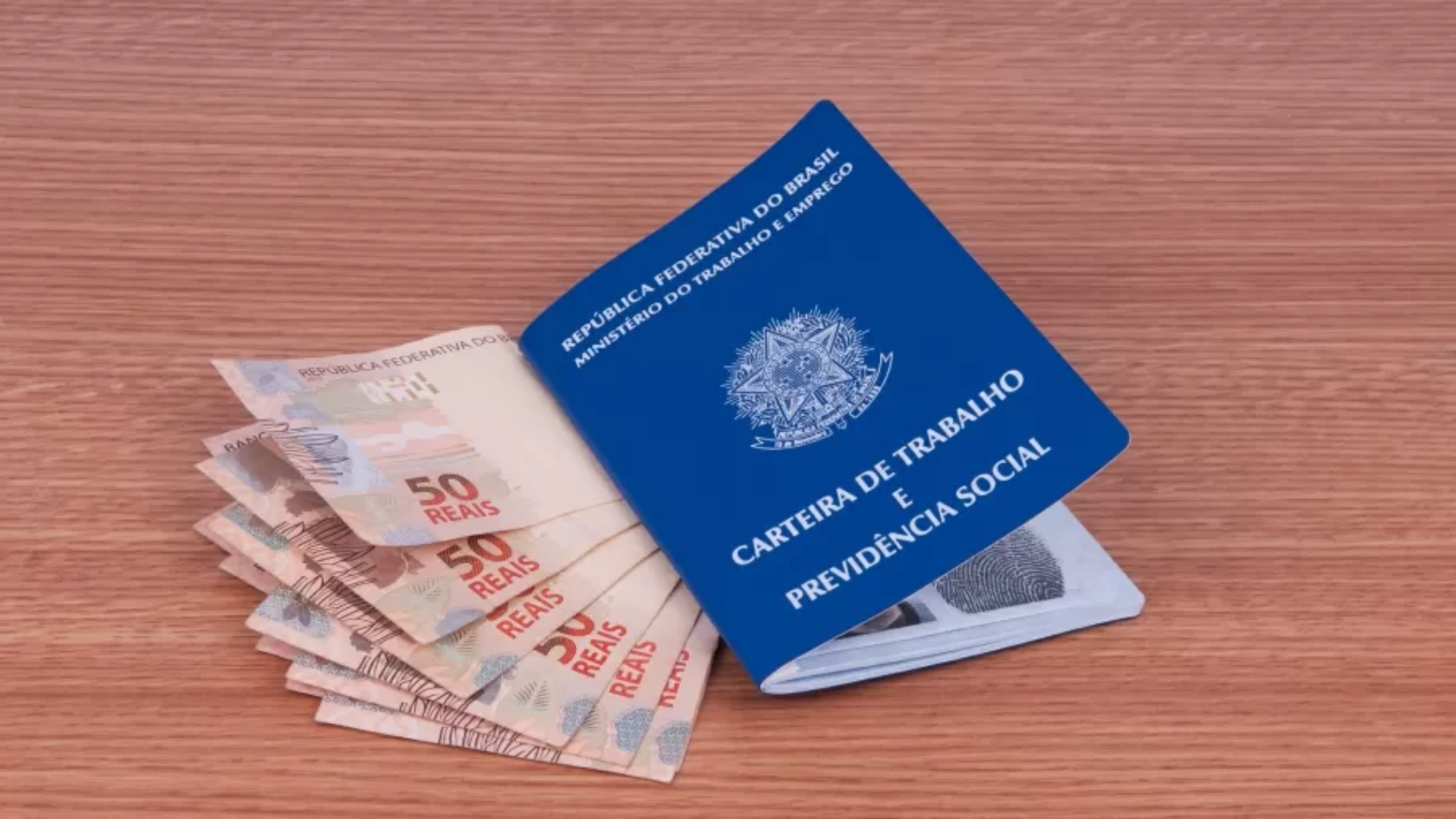 foto de carteira de trabalho